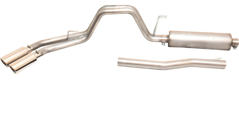 Gibson Dual Sport Exhaust System | Ford F250/F350 Super Duty (20-24) Stainless Steel (69136)