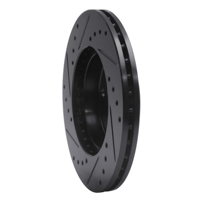 R1 90-00 Honda Civic Hatchback Drilled & Slotted Front Rotor | 83-00 (ECB-59018R)
