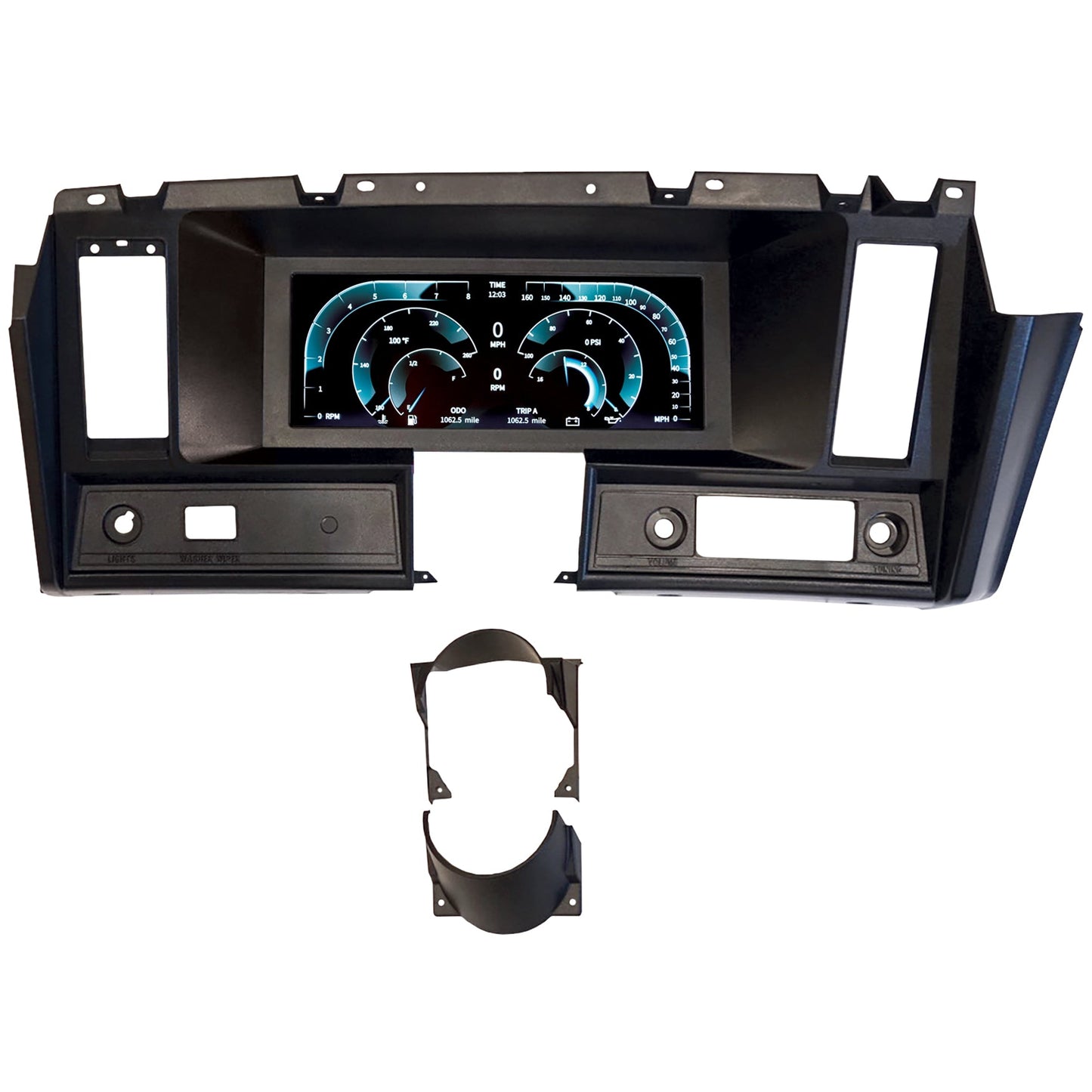 AutoMeter Digital Instrument Display Color LCD for 1969 Chevrolet Camaro (7008)