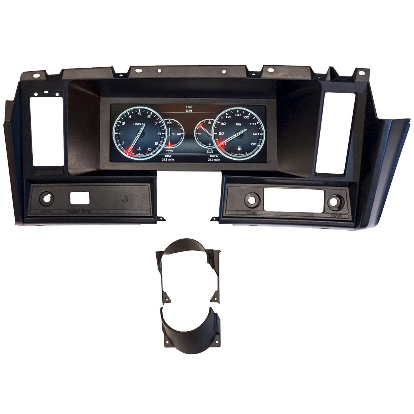 AutoMeter Digital Instrument Display Color LCD for 1969 Chevrolet Camaro (7008)