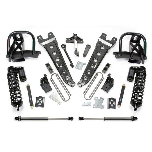 Fabtech 6" Radius Arm System w/ DLSS 4.0 Coilover & Rear DLSS | Ford F350 4WD (08-10) (K20301DL)