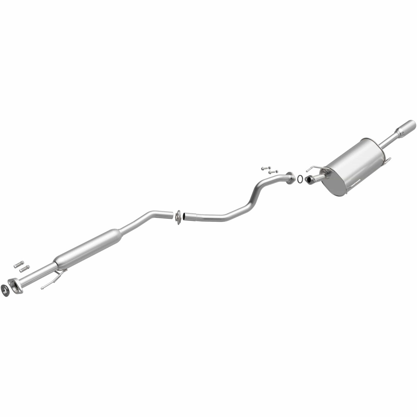 BRExhaust 2013-2019 Nissan Sentra 1.8L Direct-Fit Replacement Exhaust System