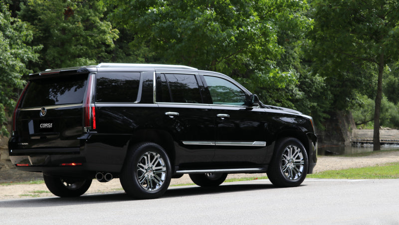 Corsa 2015-2020 GMC Yukon Denali 6.2L V8 Single Side Exit Cat-Back Exhaust w/Polished Tips |  14826 (14826)