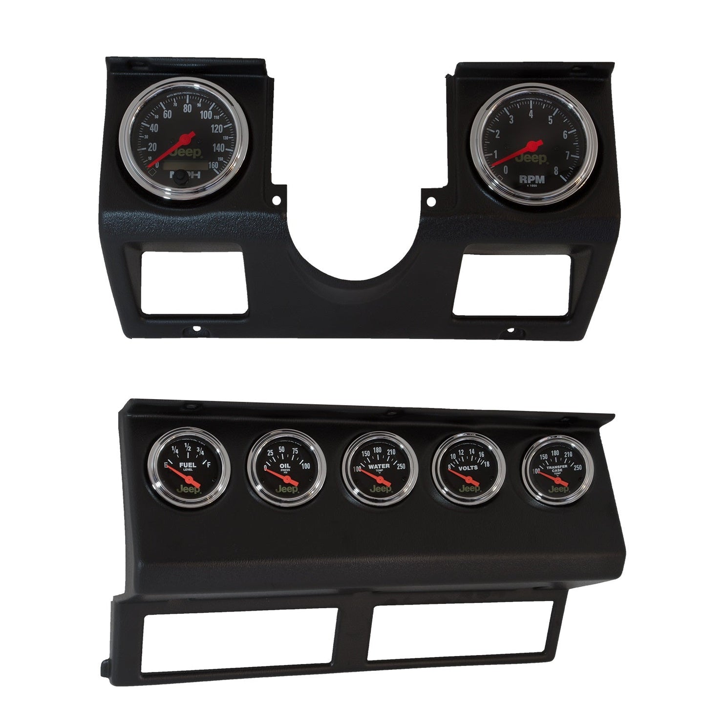 AutoMeter 87-96 Jeep Wrangler YJ 7pc Direct-Fit Dash Gauge Kit (7040)