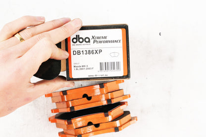 DBA XP650 Front Xtreme Performance Brake Pads | Mazda Miata (01-05) w/ Sport Suspension (DB1386XP)