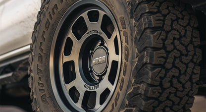 (set of 4) Method MR705 Matte Black | 17x8.5" +0mm | 5x5in Wheel