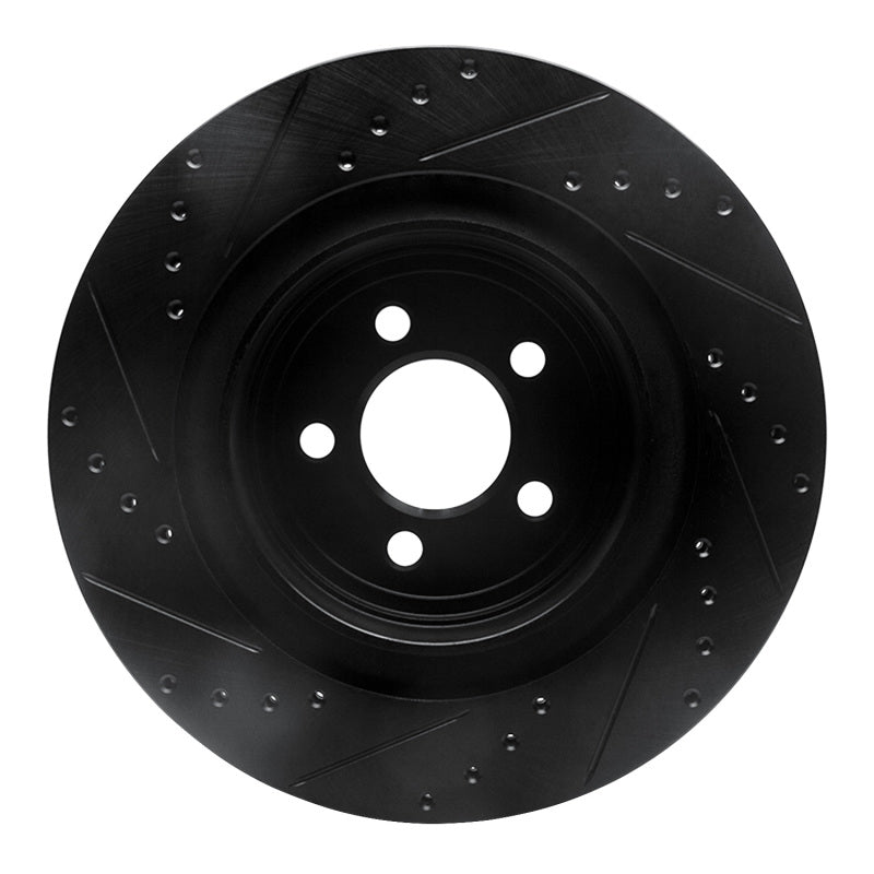 DFC D&S Black Brake Rotor (REAR RIGHT): Dodge Charger (06-23)