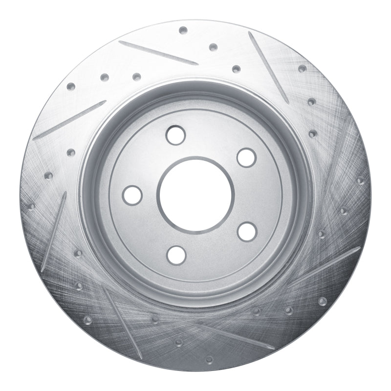 DFC D&S Rear Left Brake Rotor (REAR): Dodge Durango (11-22) - Silver
