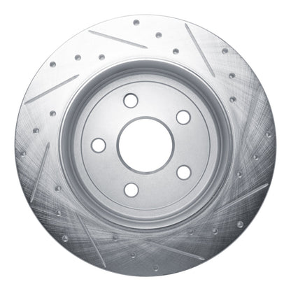 DFC D&S Rear Left Brake Rotor (REAR): Dodge Durango (11-22) - Silver