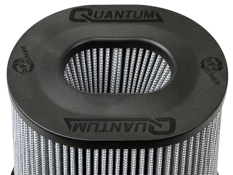 aFe Quantum Pro DRY S Air Filter Inverted Top - 5in Flange x 9in Height - Dry PDS