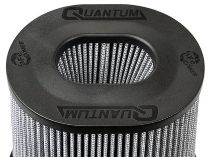 aFe Quantum Pro DRY S Air Filter Inverted Top - 5in Flange x 9in Height - Dry PDS