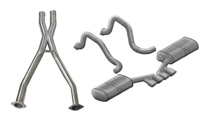 CORSA 97-04 Corvette RSC Sound Cancellation Exhaust | Chevrolet Corvette (14139CB)