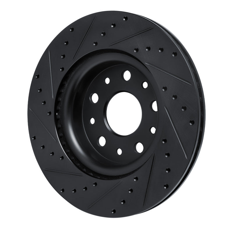 DFC D&S Black Brake Rotor (FRONT RIGHT): Jeep Wrangler 2018-25