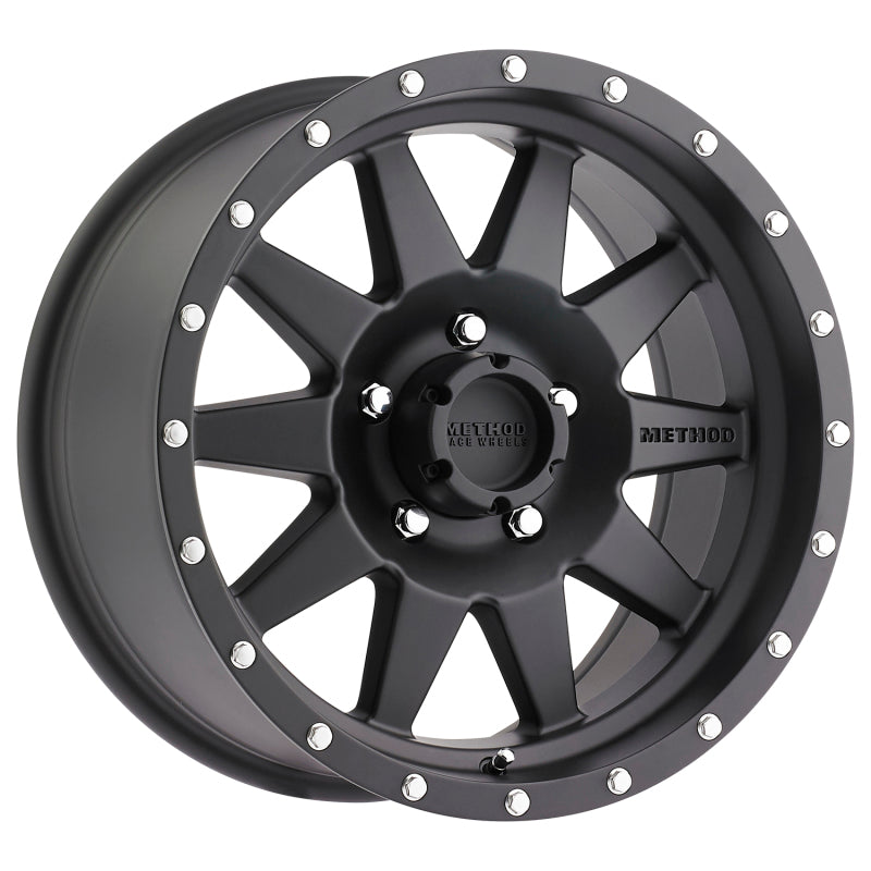 (set of 4) Method Wheels MR301 Matte Black | 18x9" -12mm | 5x5mm Wheel