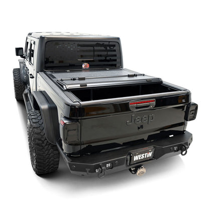Westin Automotive 19-44165 Hard Tri-Fold Tonneau Cover For 2020-2025 Jeep JT