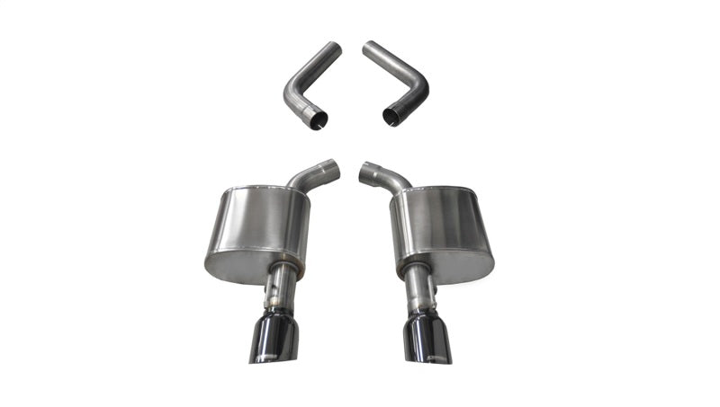 CORSA Sport / 2.75 in Axle-Back Single 4.5 in Tips | 2015-23 Charger, 300 5.7L 6.4L 6.2L (21019)