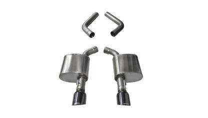 CORSA Sport / 2.75 in Axle-Back Single 4.5 in Tips | 2015-23 Charger, 300 5.7L 6.4L 6.2L (21019)