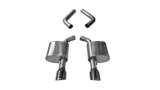 CORSA Sport / 2.75 in Axle-Back Single 4.5 in Tips | 2015-23 Charger, 300 5.7L 6.4L 6.2L (21019)