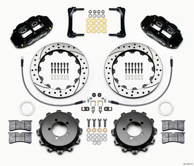 Wilwood Narrow Superlite 4R Rear Kit | Subaru WRX (140-12877-D)