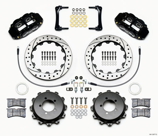 Wilwood Narrow Superlite 4R Rear Kit | Subaru WRX (140-12877-D)