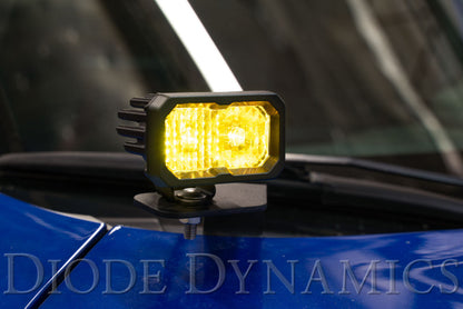 Diode Dynamics Stainless Steel Ditch Light Brackets | Subaru Impreza (07-12) / WRX (14-21) (DD6611)