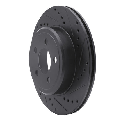 DFC D&S Black Brake Rotor (REAR RIGHT): Chrysler 300 (05-23)