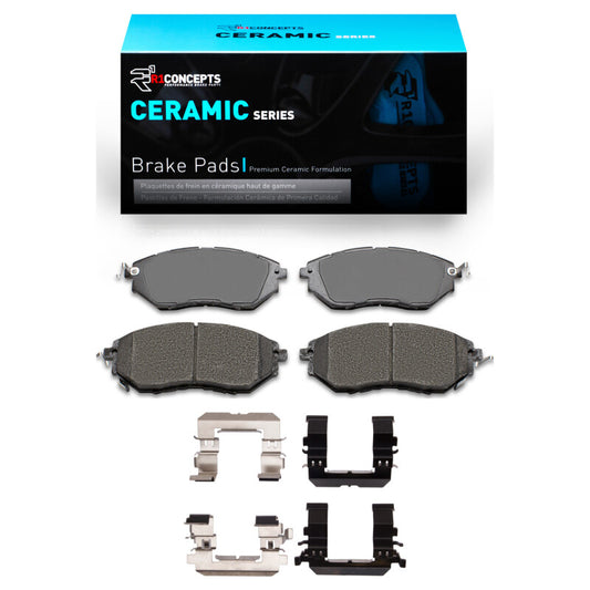 R1 Ceram Pads & Hardware Kit | Subaru Tribeca/ Legacy/ Outback/ Forester/ WRX (2310-1078-01)