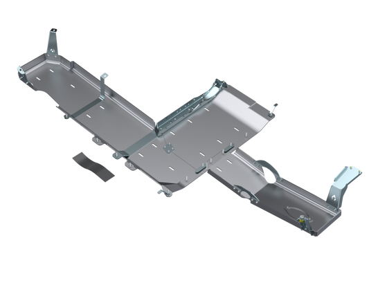 Artec Industries 2018 Jeep Wrangler JL Sahara Full Bellypan w/ Oil Door - 4 Door 3.6L Aluminum