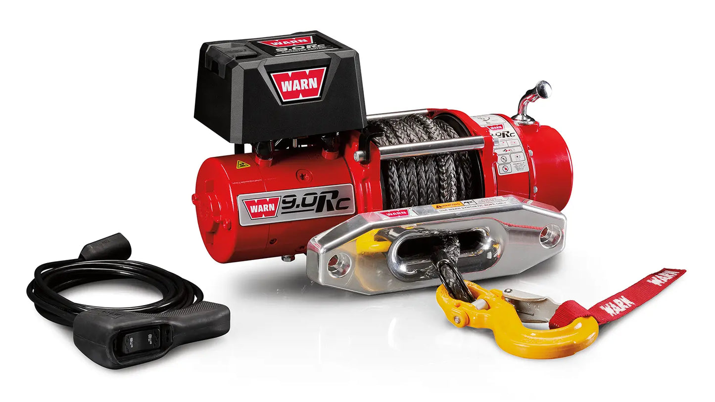 WARN 71550 90Rc Ultimate Performance 9000lb Self Recovery Winch Synthetic Rope