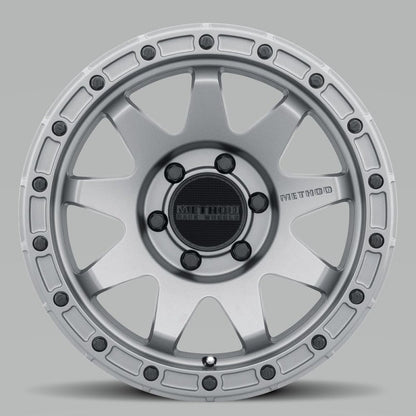 (set of 4) Method Wheels MR317 Matte Titanium | 18x9" +18mm | 6x135mm Wheel