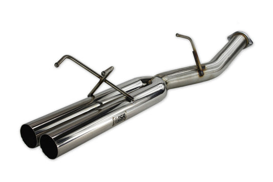 ISR Performance EP Straight-Pipe Dual Tip Exhaust | 1989-1994 Nissan 240SX (IS-EPDUAL)