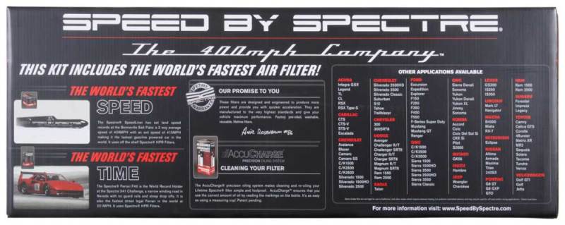 Spectre GM Truck V8-4.8/5.3/6.0L F/I Air Intake Kit | GM Truck (99-07) (9900)