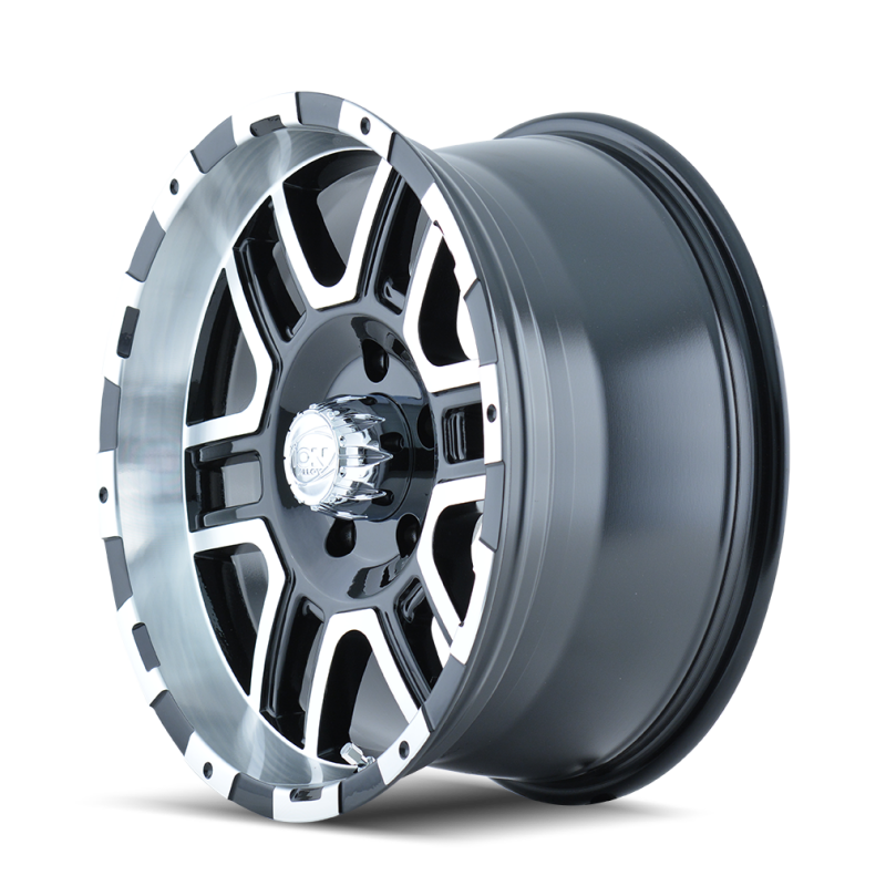 ION Wheels Type 179 Black/Machined | 17x8" +10mm | 6x127mm Wheel