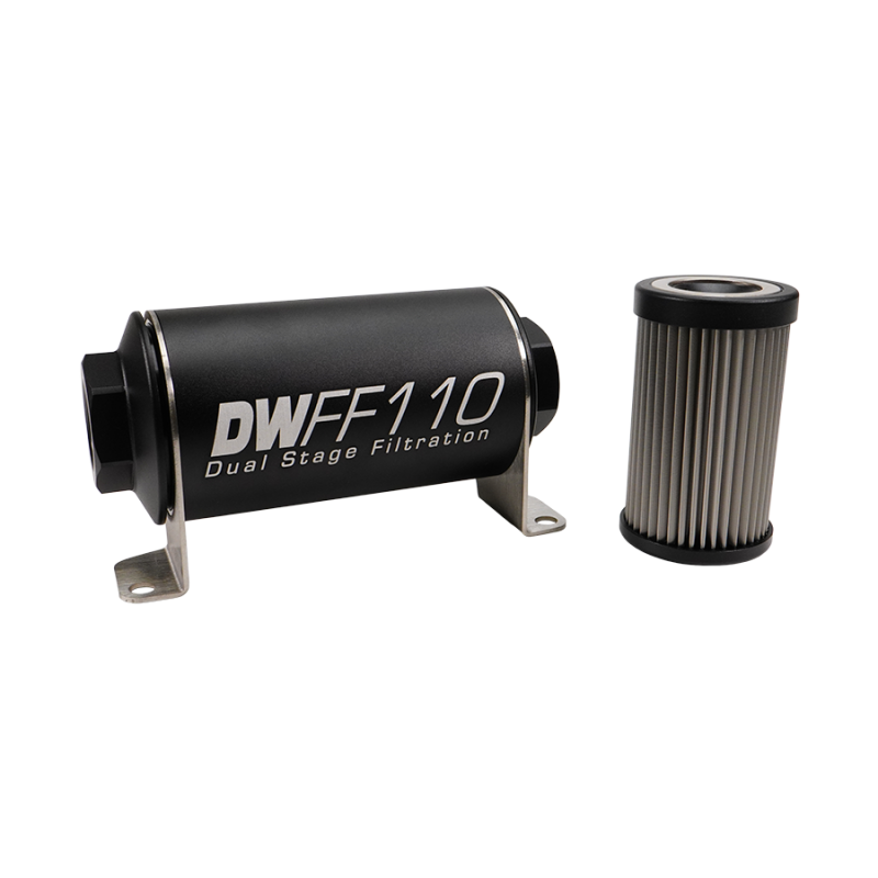 DeatschWerks Universal 5 Micron 110mm Fuel Filter Assembly (8-03-110-005K/-10/-38/-516/-6/-8)