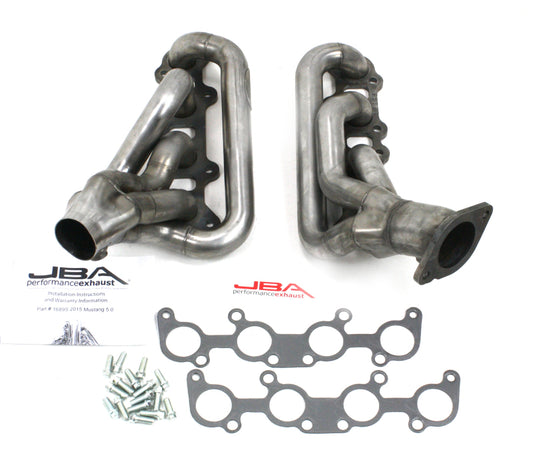 JBA 15-23 Mustang 5.0L Coyote 1-3/4in Raw SS Headers (1689S)
