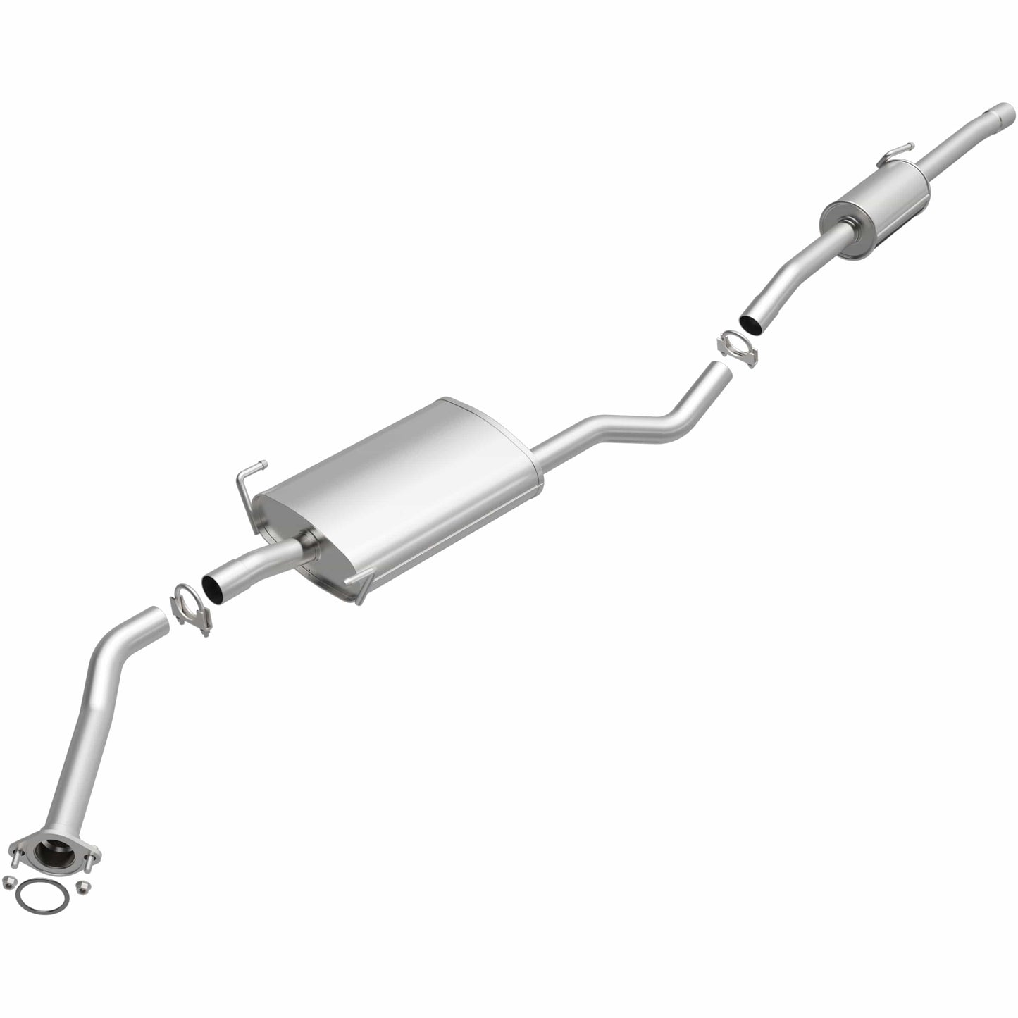 BRExhaust 1998-2000 Toyota Sienna 3.0L Direct-Fit Replacement Exhaust System
