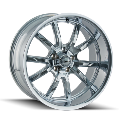 Ridler Wheels 650 Chrome | 20x10" +0mm | 5x127mm Wheel