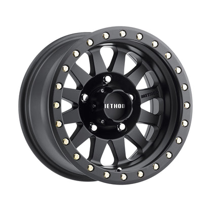 Method MR304 Double Standard Matte Black | 15x8" -24mm | 5x4.5mm Wheel