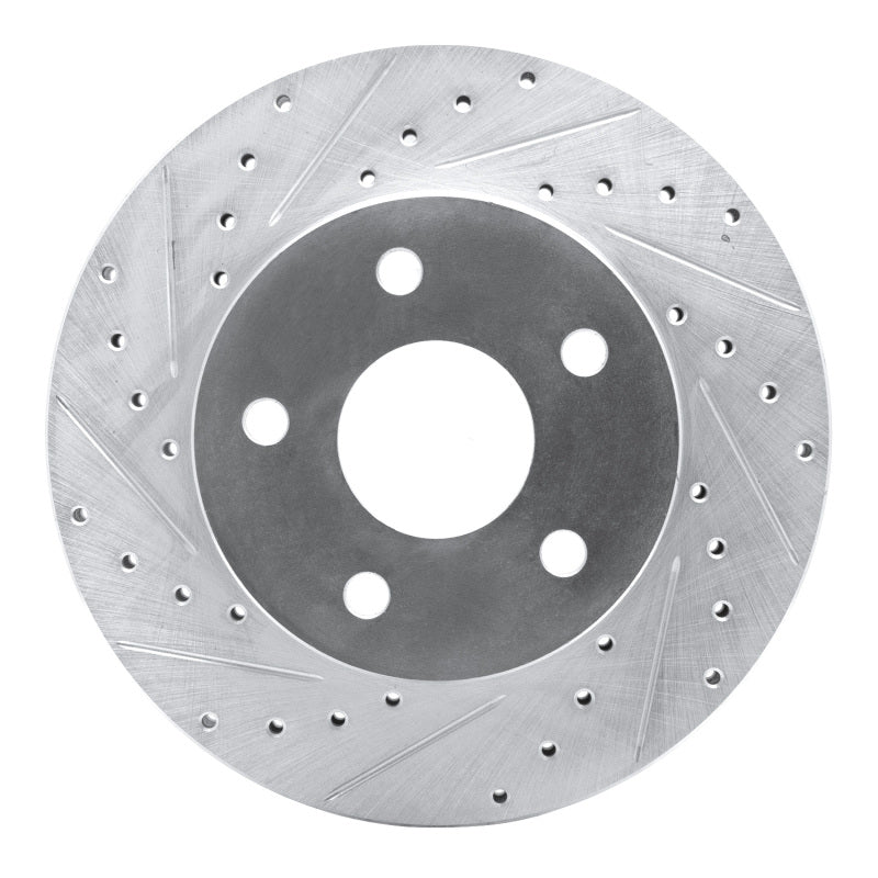DFC D&S Silver Brake Rotor (FRONT LEFT): Jeep Grand Cherokee (99-04)