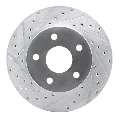 DFC D&S Silver Brake Rotor (FRONT LEFT): Jeep Grand Cherokee (99-04)