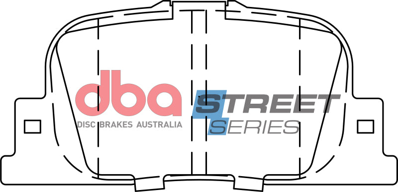 DBA Street Series Rear Brake Pads | Lexus ES300 (00-01) (DB1434SS)