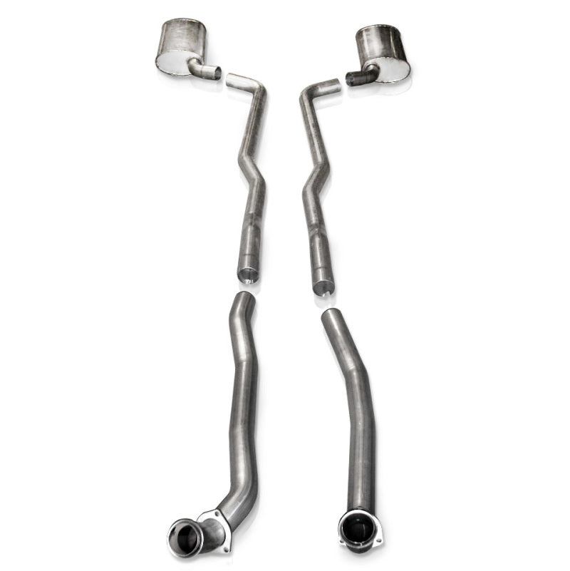 Stainless Works 2-1/2in Factory Connect Corvette Exhaust | Chevrolet Corvette (68-72) BB Auto Trans (V6814300S)