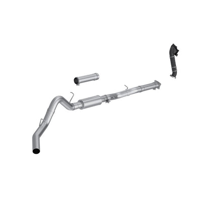 MBRP Exhaust S6001P 4" Cat-Back Single Side w/Downpipe AL