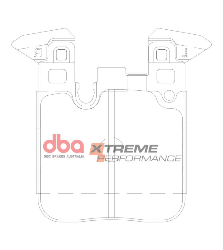 DBA Rear XP Performance Brake Pads | BMW 228i (14-16) (DB15127XP)