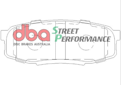 DBA SP Performance Rear Brake Pads | Lexus LX570 (08-19) (DB1857SP)