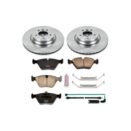PowerStop Autospecialty Front Brake Kit | BMW 330Ci/330i/xi (01-06) (KOE933)