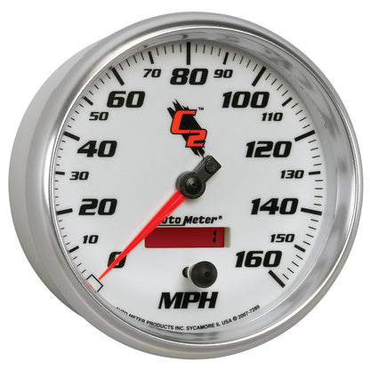 AutoMeter C2 5 inch 160MPH In-Dash Electronic Programmable Speedometer (7289)