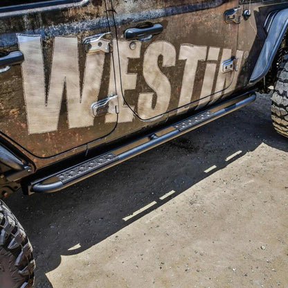 Westin Automotive 42-14065 XTS Rock Slider For 2018-2025 Jeep Wrangler JL