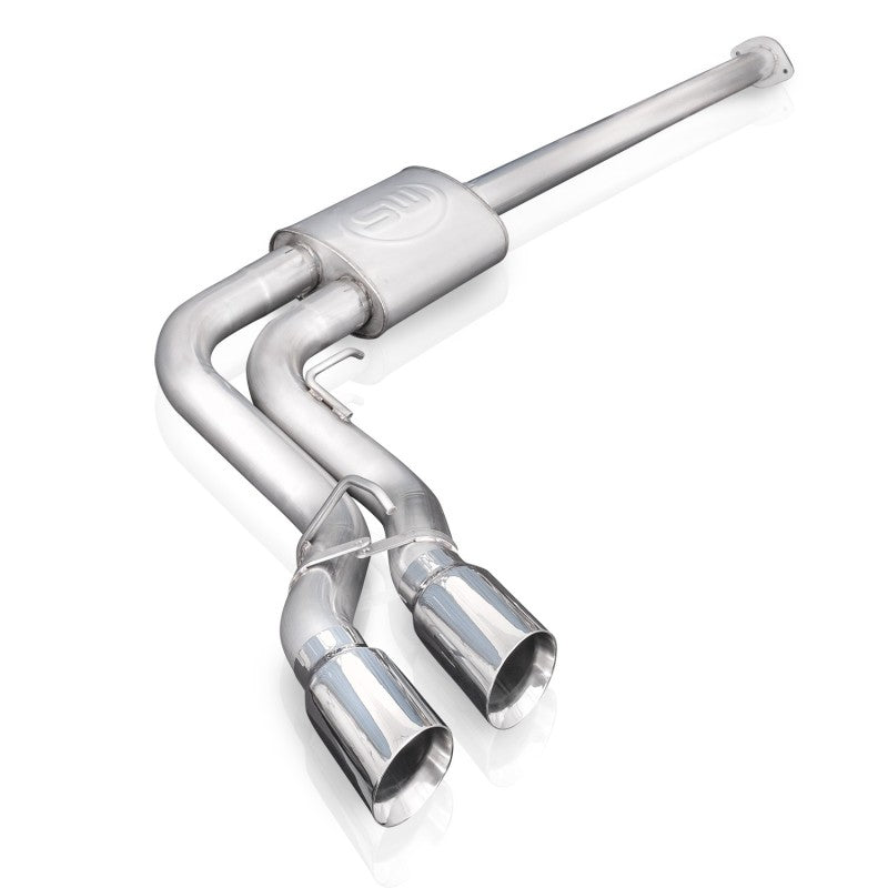 Stainless Works Catback System | Ford F-150 (15-19) 5.0L Lightning Exit w/ 4in Tips (FT18CBFT)