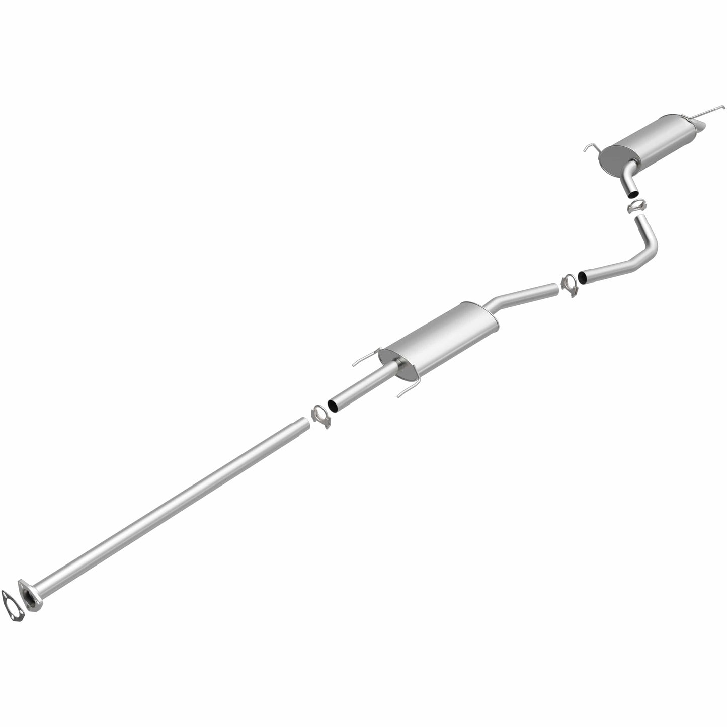 BRExhaust 2006-2008 Honda Ridgeline 3.5L Direct-Fit Replacement Exhaust System